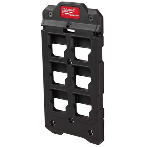 compact wall mount steel key box diamond plate|PACKOUT™ Compact Wall Plate .